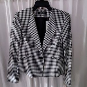 Checkered Blazer